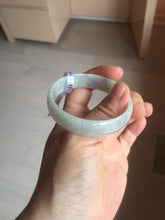 Load image into Gallery viewer, 50.5mm certified 100% natural Type A sunny green/light purple jadeite jade bangle PC42-0687