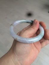 Load image into Gallery viewer, 57.8mm certified 100% natural type A green/purple/brown round cut jadeite jade bangle BF102-1686