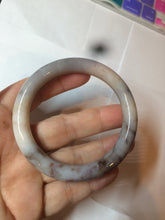 Load image into Gallery viewer, 52.5mm 100% natural beige brown gray beige round cut Coral Jade (珊瑚玉) bangle SY65