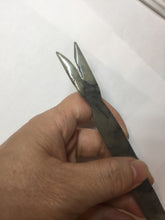 Load image into Gallery viewer, 22cm 100% Natural light green black Xiu Jade Serpentine vantage fish square style hairpin AW21