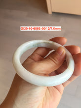 Load image into Gallery viewer, Sale! Type A 100% Natural dark green/white/black Jadeite Jade bangle with defects group 3