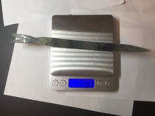 Load image into Gallery viewer, 22cm 100% Natural light green black Xiu Jade Serpentine vantage fish square style hairpin AW21