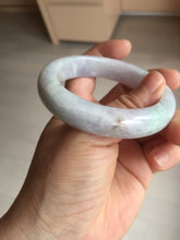 Load image into Gallery viewer, 55.4mm Certified type A 100% Natural sunny green/purple/orange(Fu LU SHOU) Jadeite bangle BN44-5132