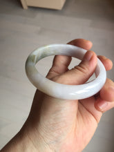 Load image into Gallery viewer, 57.5mm certified Type A 100% Natural dark green purple yellow brown white(FU LU SHOU) Jadeite Jade bangle Y159-3003