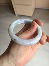 Load image into Gallery viewer, 55.4mm Certified type A 100% Natural sunny green/purple/orange(Fu LU SHOU) Jadeite bangle BN44-5132