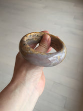 Load image into Gallery viewer, 57.8mm 100% natural red/orange/purple/pink chubby Sardonyx(战国红) bangle SY72