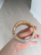 Load image into Gallery viewer, 57.8mm 100% natural red/orange/purple/pink chubby Sardonyx(战国红) bangle SY72