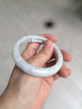 Load image into Gallery viewer, 55.5mm Certified type A 100% Natural light green/purple Jadeite bangle AZ89-1624