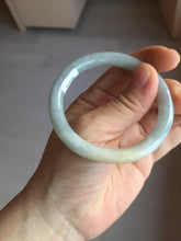 Load image into Gallery viewer, 51.5mm certified 100% natural Type A light green/blue/yellow round cut jadeite jade bangle BS12-9562