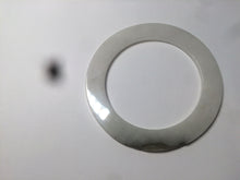 Load image into Gallery viewer, 53mm certified Type A 100% Natural white/brown flat style Jadeite jade bangle C89-4