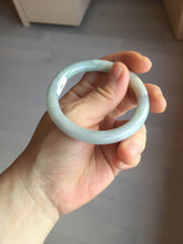 Load image into Gallery viewer, 51.5mm certified 100% natural Type A light green/blue/yellow round cut jadeite jade bangle BS12-9562