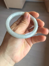 Load image into Gallery viewer, 51.5mm certified 100% natural Type A light green/blue/yellow round cut jadeite jade bangle BS12-9562