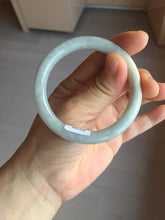 Load image into Gallery viewer, 51.5mm certified 100% natural Type A light green/blue/yellow round cut jadeite jade bangle BS12-9562