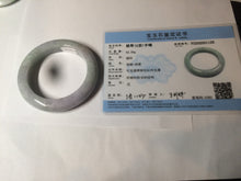 Load image into Gallery viewer, 53.5mm certified 100% natural certified yellow/green/purple (福禄寿)jadeite jade bangle AC78-1125