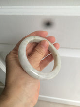 Load image into Gallery viewer, 55.6 mm Certified type A 100% Natural light green Jadeite bangle AZ86-1636