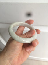 Load image into Gallery viewer, 55.6 mm Certified type A 100% Natural light green Jadeite bangle AZ86-1636