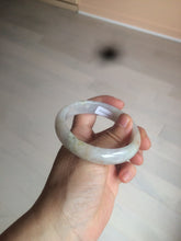 Load image into Gallery viewer, 55mm Certified type A 100% Natural green/white/purple/orange Jadeite bangle H115-6185