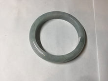 Load image into Gallery viewer, 54mm certified Type A 100% Natural light green white Jadeite Jade bangle BM67-0316