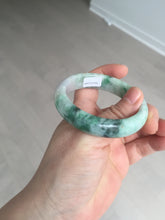 Load image into Gallery viewer, 51.5mm certified 100% natural Type A sunny green/purple/yellow(FU LU SHOU)  jadeite jade bangle BK45-5080