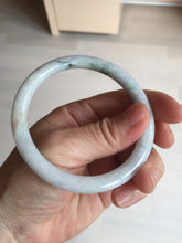 Load image into Gallery viewer, 57.5mm certified 100% natural type A light green/purple/yellow(FU LU SHOU) round cut jadeite jade bangle BN57-3122