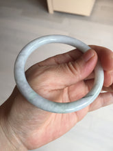 Load image into Gallery viewer, 57.5mm certified 100% natural type A light green/purple/yellow(FU LU SHOU) round cut jadeite jade bangle BN57-3122