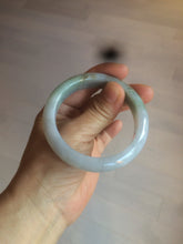 Load image into Gallery viewer, 52.8mm Certificated light green, white, purple, brown jadeite jade bangle K129-0614