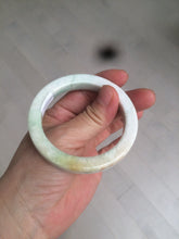Load image into Gallery viewer, 51.8mm certificated Type A 100% Natural light green/white/beige/yellow Jadeite Jade bangle AX107-4211