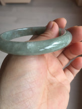 Load image into Gallery viewer, 55.7mm Certified Type A 100% Natural light green white red Jadeite Jade bangle BQ10-3798