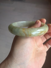 Load image into Gallery viewer, 58mm Certified Type A 100% Natural green/yellow Jadeite Jade bangle PA8-6091 $29.99 Group