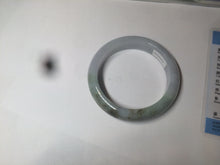 Load image into Gallery viewer, 52.8mm Certificated light green, white, purple, brown jadeite jade bangle K129-0614