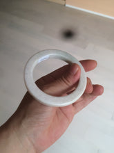 Load image into Gallery viewer, 52mm certificated Type A 100% Natural light green/white/beige/yellow Jadeite Jade bangle AX106-4212