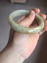 Load image into Gallery viewer, 58mm Certified Type A 100% Natural green/yellow Jadeite Jade bangle PA8-6091 $29.99 Group
