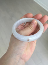 Load image into Gallery viewer, 56mm certified 100% natural type A icy watery white red purple jadeite jade bangle AH98-0544