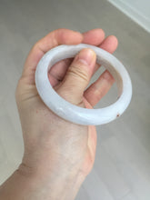 Load image into Gallery viewer, 56mm certified 100% natural type A icy watery white red purple jadeite jade bangle AH98-0544