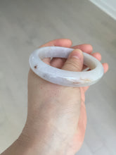 Load image into Gallery viewer, 56mm certified 100% natural type A icy watery white red purple jadeite jade bangle AH98-0544