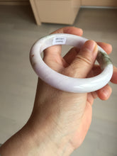 Load image into Gallery viewer, 60mm Certified Type A 100% Natural icy watery green/purple/red Jadeite Jade bangle BM87-4496