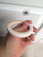 Load image into Gallery viewer, 52mm certificated Type A 100% Natural light green/white/beige/yellow Jadeite Jade bangle AX106-4212