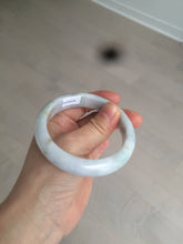 Load image into Gallery viewer, 57mm Certified Type A 100% Natural light yellow/purple/green(FU LU SHOU) Jadeite Jade bangle BK20-0756