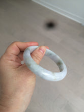 Load image into Gallery viewer, 57mm Certified Type A 100% Natural light yellow/purple/green(FU LU SHOU) Jadeite Jade bangle BK20-0756