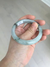 Load image into Gallery viewer, 52.3mm certified 100% natural Type A icy watery dark green jadeite jade bangle AH103-4490