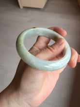 Load image into Gallery viewer, 55.4mm certified Type A 100% Natural green/yellow/purple/red Jadeite Jade bangle BM91-9786
