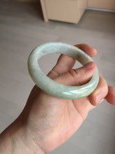 Load image into Gallery viewer, 55.4mm certified Type A 100% Natural green/yellow/purple/red Jadeite Jade bangle BM91-9786