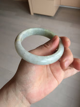 Load image into Gallery viewer, 55.4mm certified Type A 100% Natural green/yellow/purple/red Jadeite Jade bangle BM91-9786