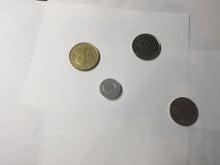 Load image into Gallery viewer, 15.7mm Type A 100% Natural green/gray Jadeite Jade Safety Guardian Button donuts Pendant PC112