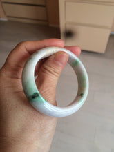 Load image into Gallery viewer, 50.5mm Certified Type A 100% Natural sunny green/purple/yellow(FU LU Shou) oval Jadeite Jade bangle AK53-1221