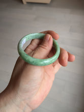 Load image into Gallery viewer, 47.5mm Certified type A 100% Natural sunny green Jadeite Jade bangle BM93-4468