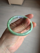 Load image into Gallery viewer, 47.5mm Certified type A 100% Natural sunny green Jadeite Jade bangle BM93-4468