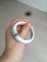 Load image into Gallery viewer, 50.5mm Certified Type A 100% Natural sunny green/purple/yellow(FU LU Shou) oval Jadeite Jade bangle AK53-1221