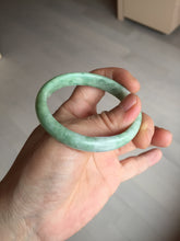 Load image into Gallery viewer, 47.5mm Certified type A 100% Natural sunny green Jadeite Jade bangle BM93-4468