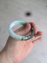 Load image into Gallery viewer, 51 mm Certified Type A 100% Natural fresh sunny green/white Jadeite Jade AX11-1655